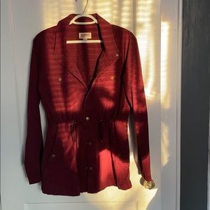 button up coat, worn once